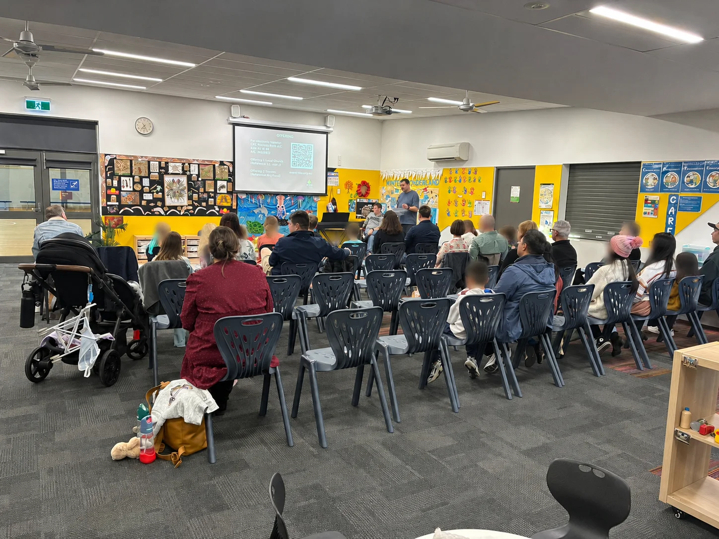 The growing church gathering at Mernda Park Primary School